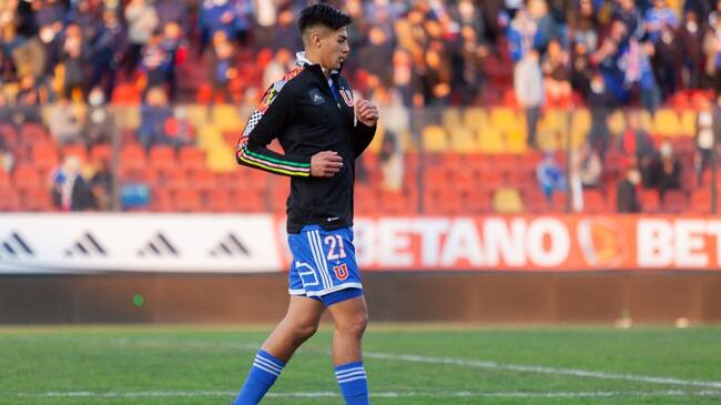 Bastián Tapia sufre un desgarro y es baja en la U para el Superclásico