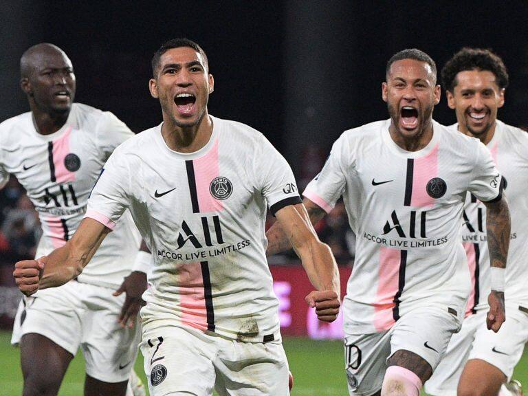 Hakimi mantuvo la racha ganadora del PSG que derrotó al Metz sin Leo Messi en cancha