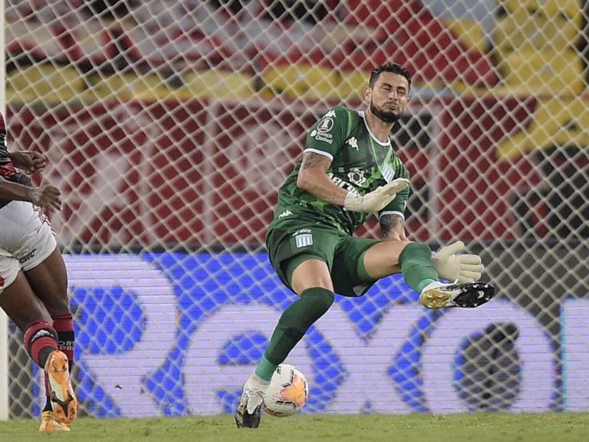 Héroe y figura: Así fueron las mejores tapadas de Gabriel Arias luego de que Racing eliminara a Flamengo