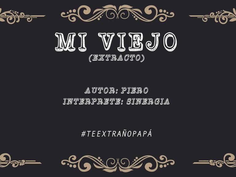 Sinergia lanzó cover del clásico «Mi querido viejo» de Piero
