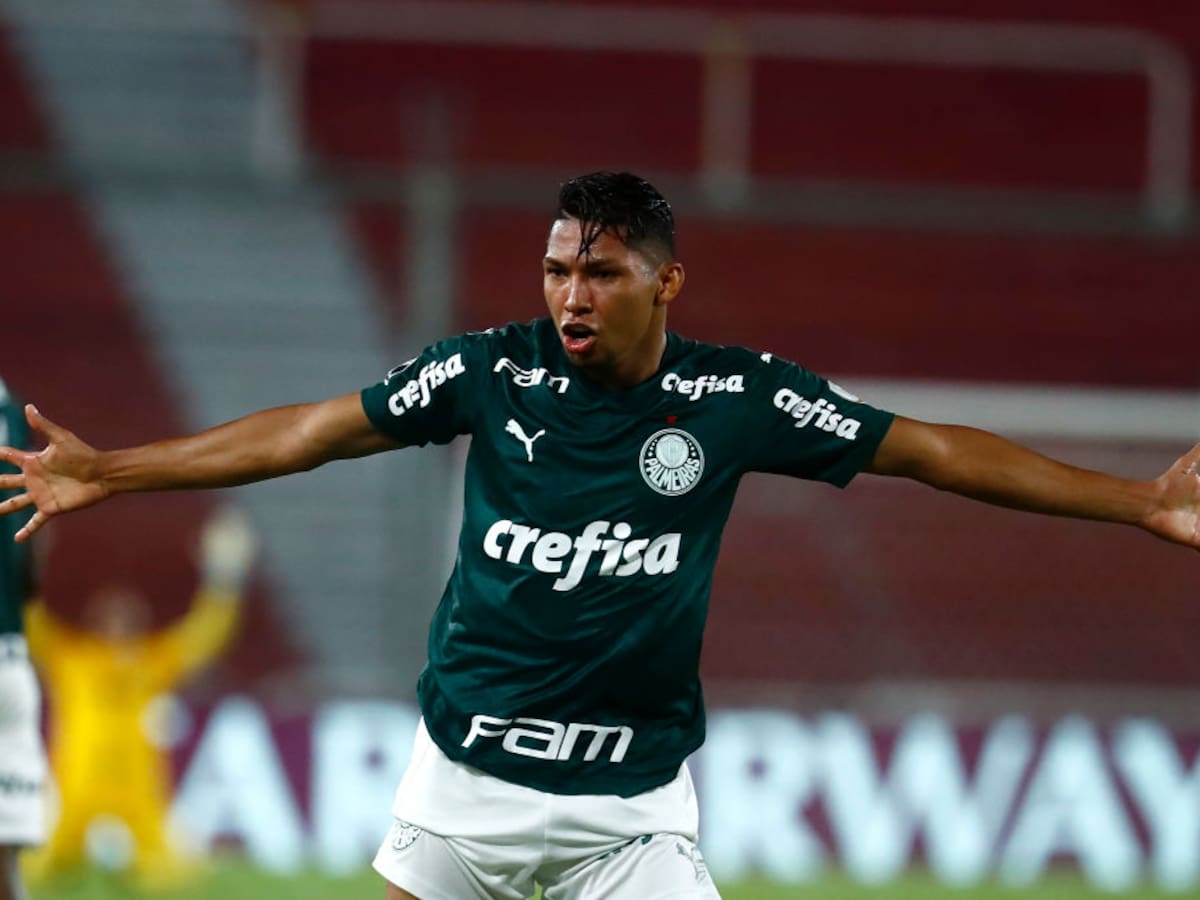 Palmeiras goleó a River Plate en Argentina y quedó con un pie y medio en la final de la Copa Libertadores