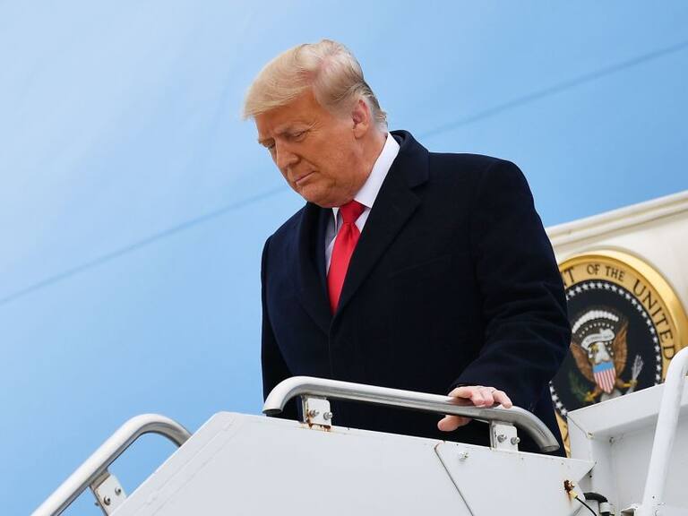 El mensaje final de Donald Trump antes del cambio de mando: «Inauguramos una nueva administración y oramos por su éxito»