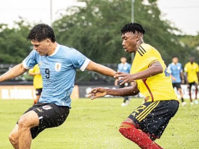 Colombia y Uruguay igualaron en el grupo de Chile por el Sudamericano sub 17