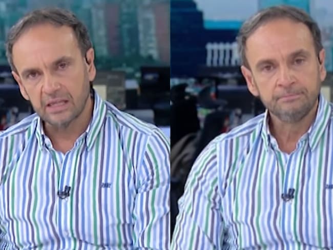 “A mí me llegan las noticias, no me resbalan”: Rodrigo Sepúlveda se defiende luego de ser criticado tras llorar en vivo en el noticiero