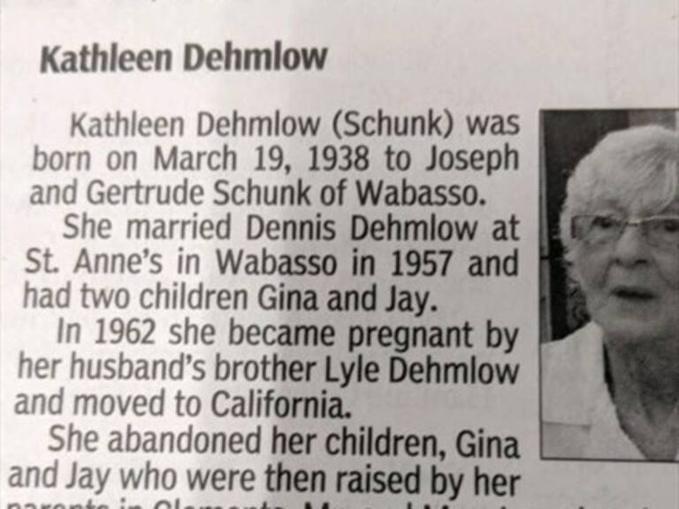 El brutal obituario que le escribieron a una madre: «Este mundo es un lugar mejor sin ella»