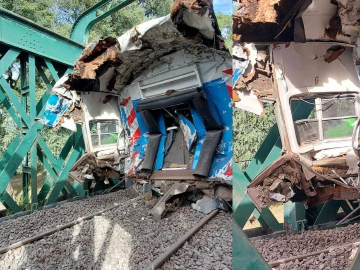 Choque de trenes en Argentina: las impactantes imágenes del accidente ferroviario en Palermo