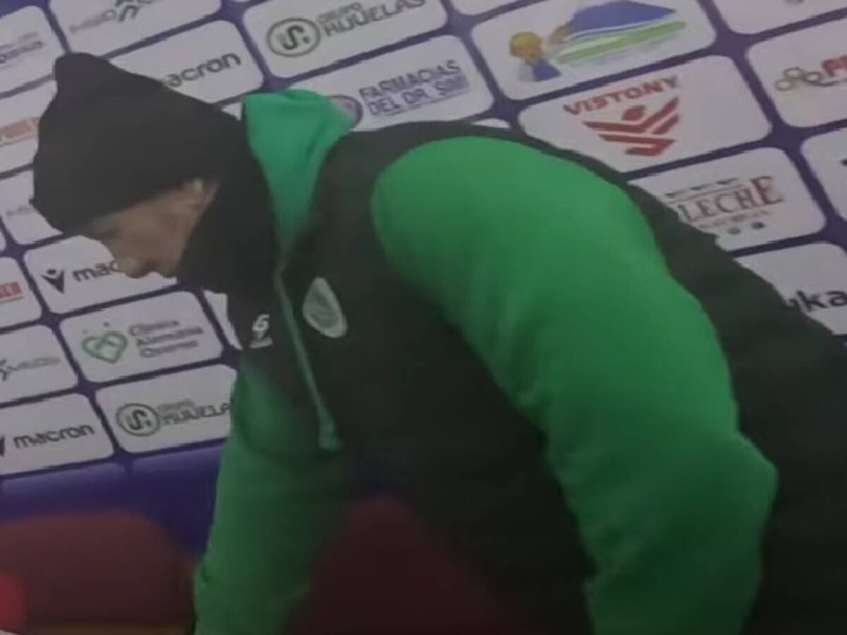 “Si no les gusta, me voy”: el tenso momento que protagonizó un DT chileno en conferencia de prensa