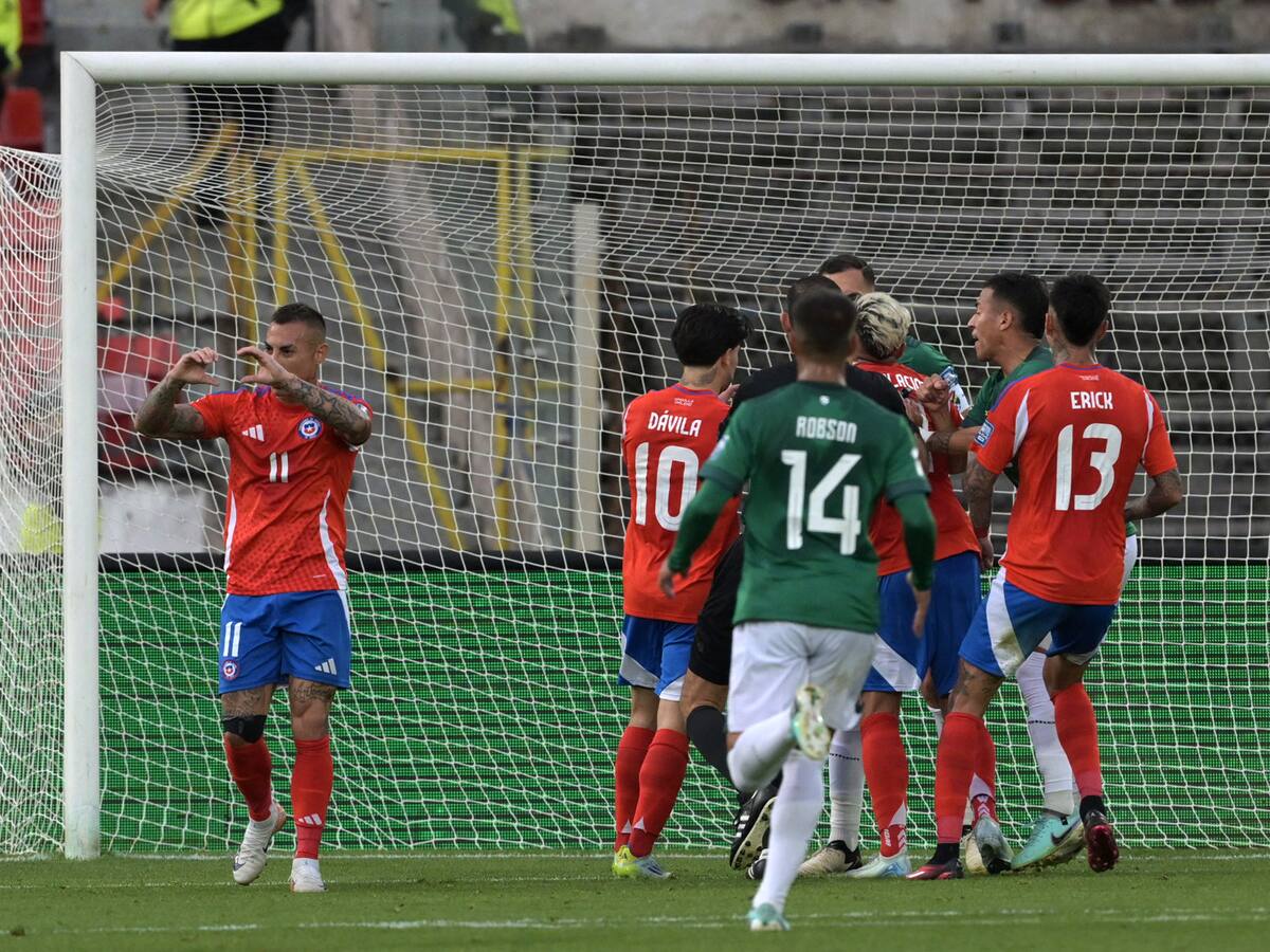 Los datos que deja la pobre cosecha de goles de Chile en las Eliminatorias al Mundial 2026