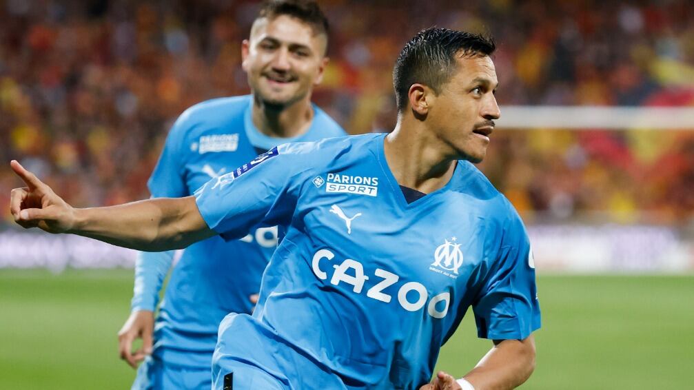 Alexis Sánchez recuerda a sus exclubes tras ser elegido jugador del mes en Marsella por quinta vez