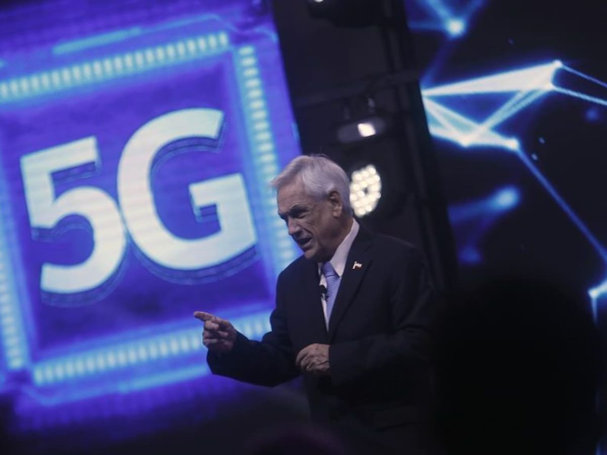 Presidente Piñera dio inicio al despliegue de la red 5G: «Esta tecnología nos va a cambiar la vida»