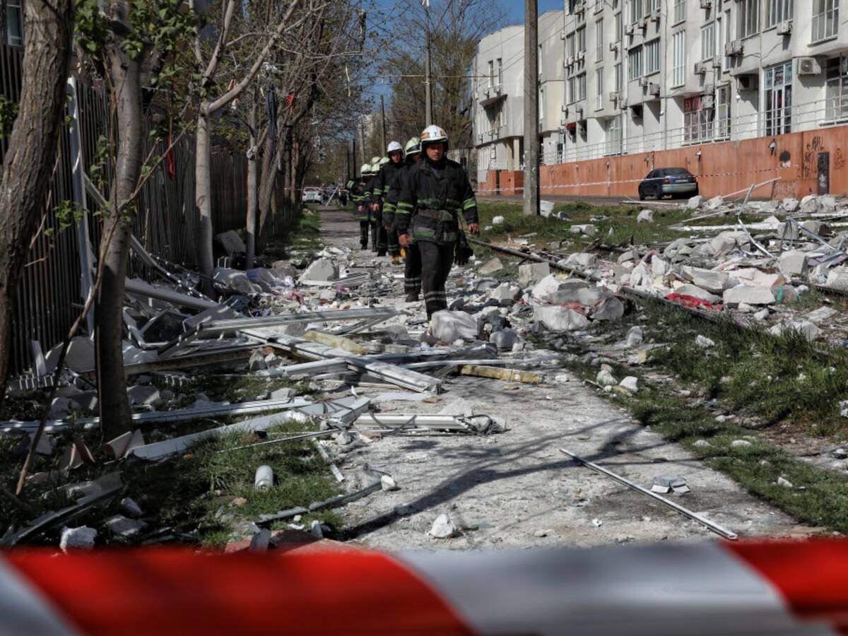 Rusia destruyó con un misil la pista del aeropuerto de Odesa