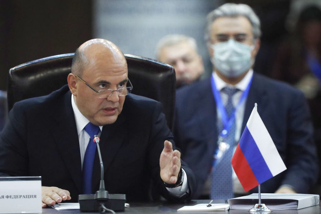 El primer ministro ruso Mikhail Mishustin