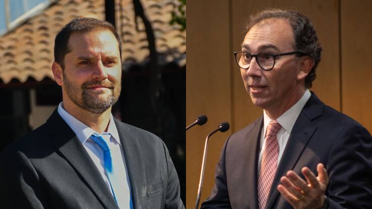 Raúl Figueroa y Jaime Bellolio en "País ADN"