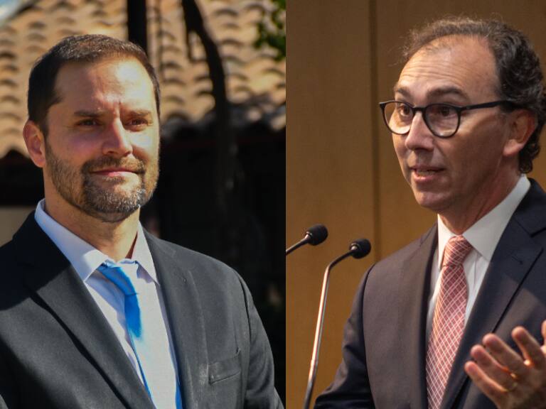 Raúl Figueroa y Jaime Bellolio en "País ADN"