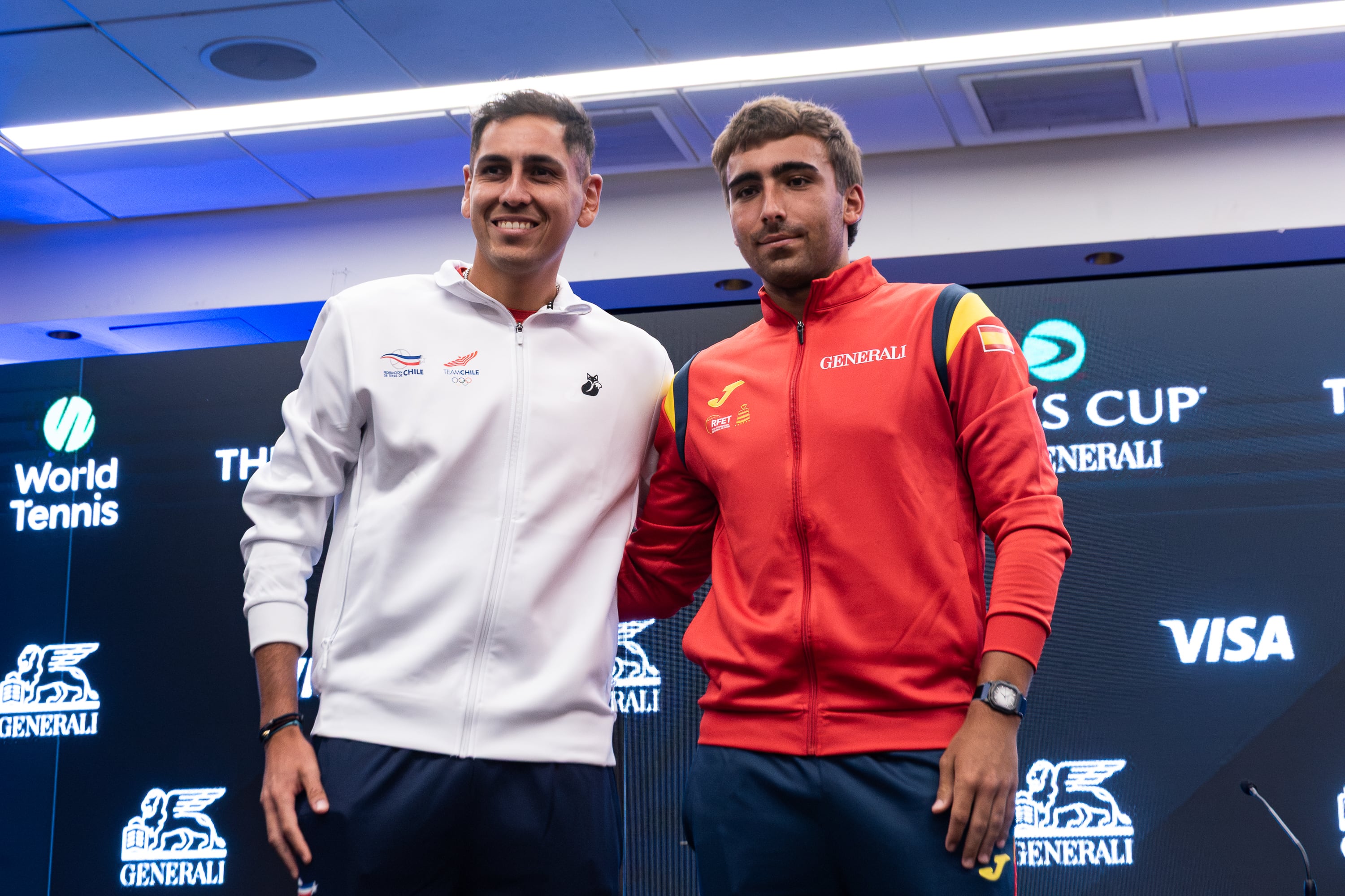 Tabilo y Médida abren la serie de Copa Davis entre Chile y España
