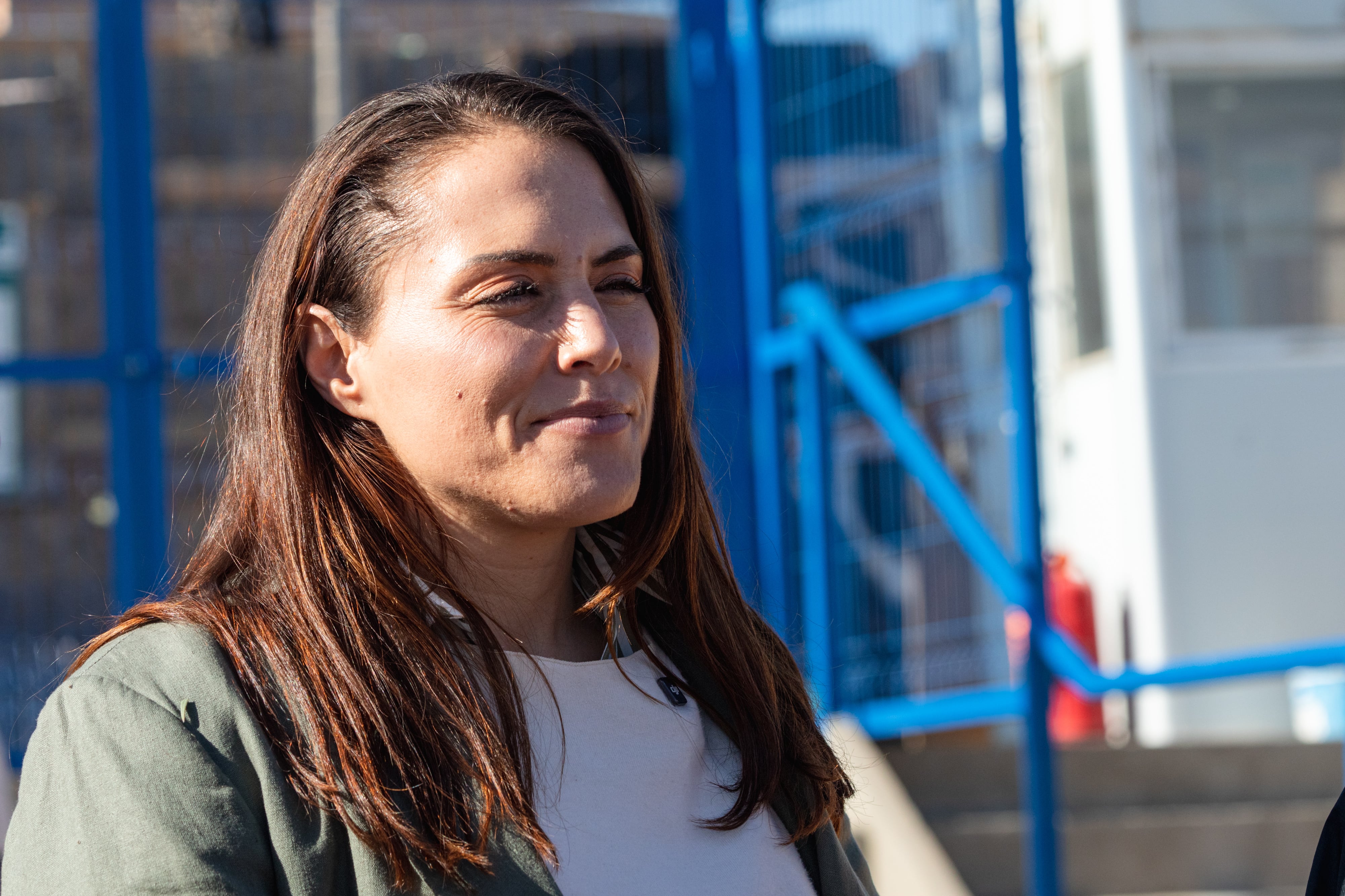 Ministra del Deporte, Natalia Duco