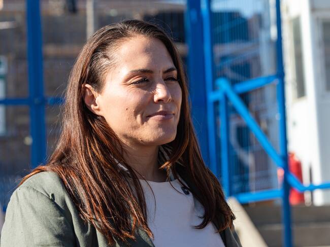 Ministra del Deporte, Natalia Duco