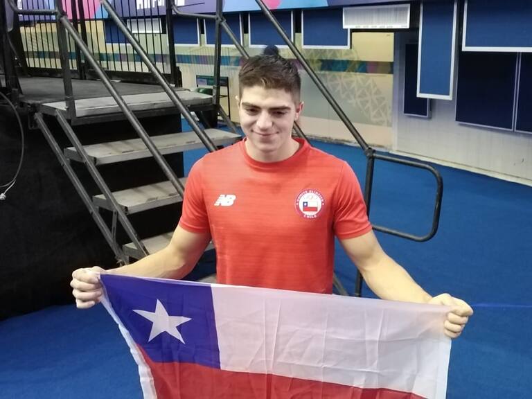 Luciano Letelier logró su segunda plata en la gimnasia de los Panamericanos Junior de Cali