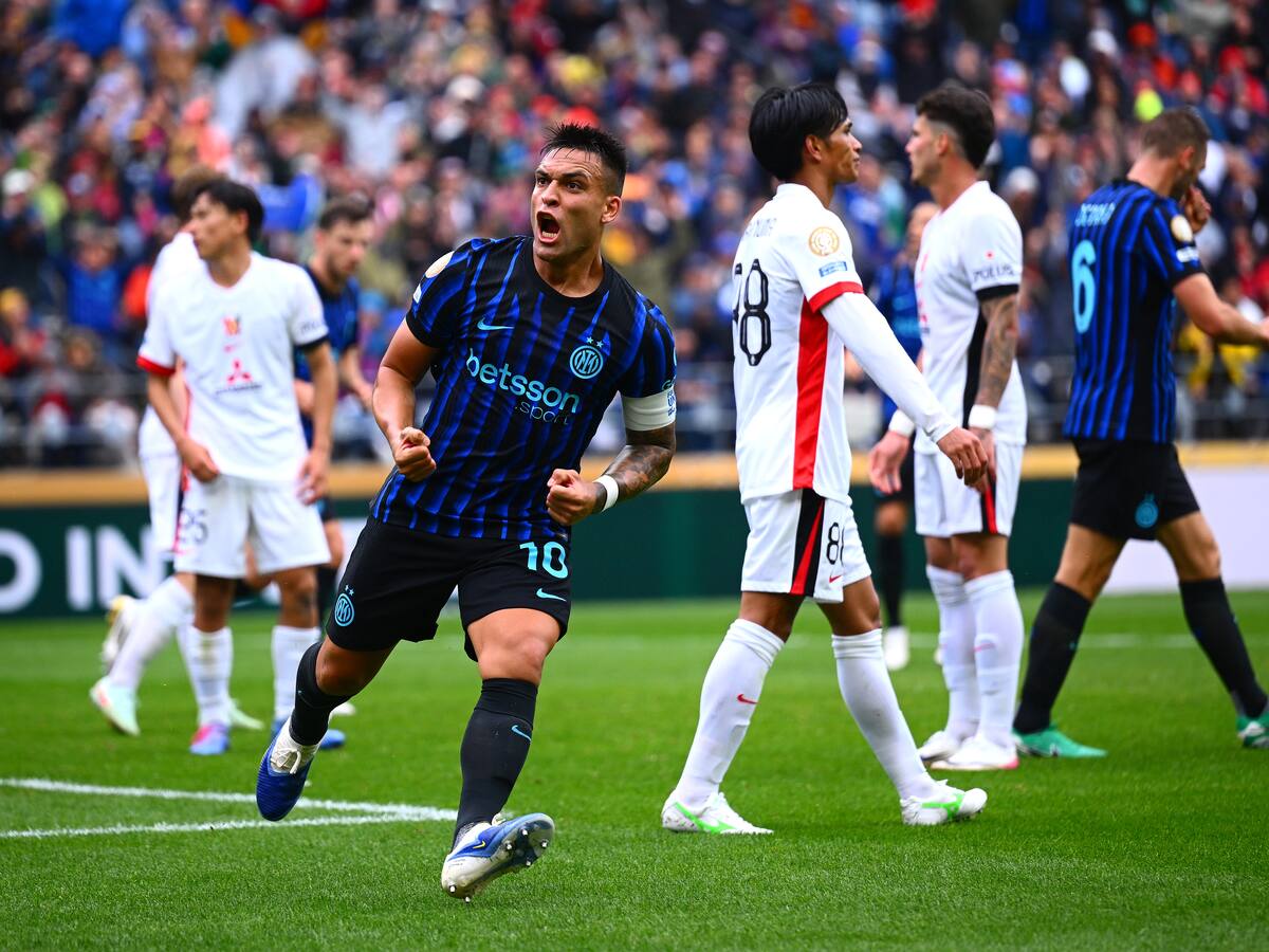 Inter de Milán se salva de un papelón y logra agónico triunfo ante Urawa Red Diamonds en el Mundial de Clubes