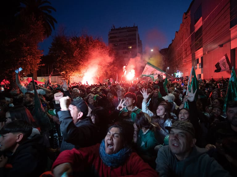 Los festejos en Valparaíso por el título de Santiago Wanderers