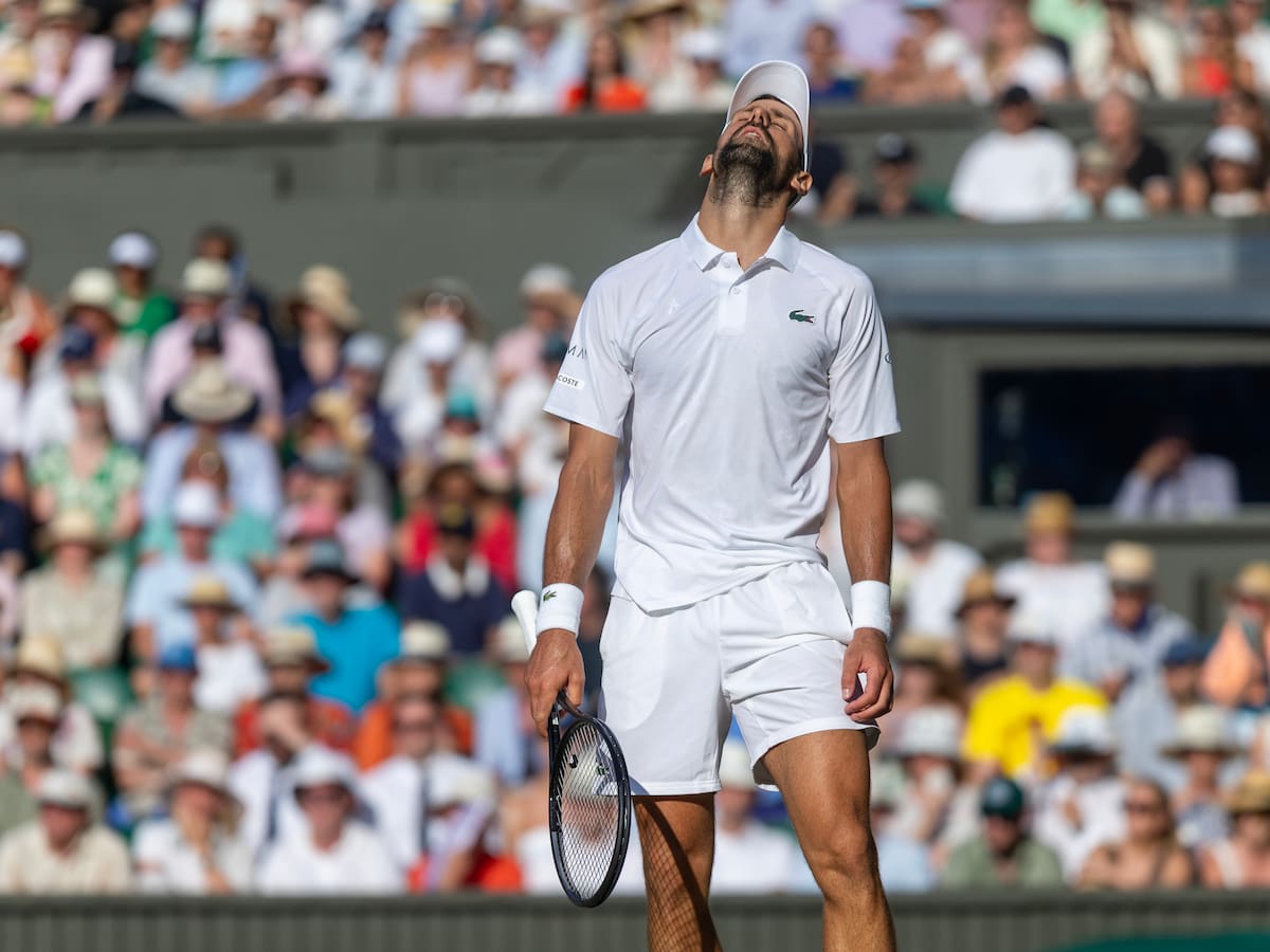 “La realidad me golpea”: Novak Djokovic aborda su eliminación de Wimbledon 2025