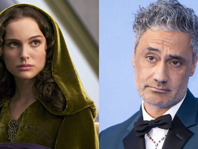 Natalie Portman y Taika Waititi - Padme - película de Star Wars
