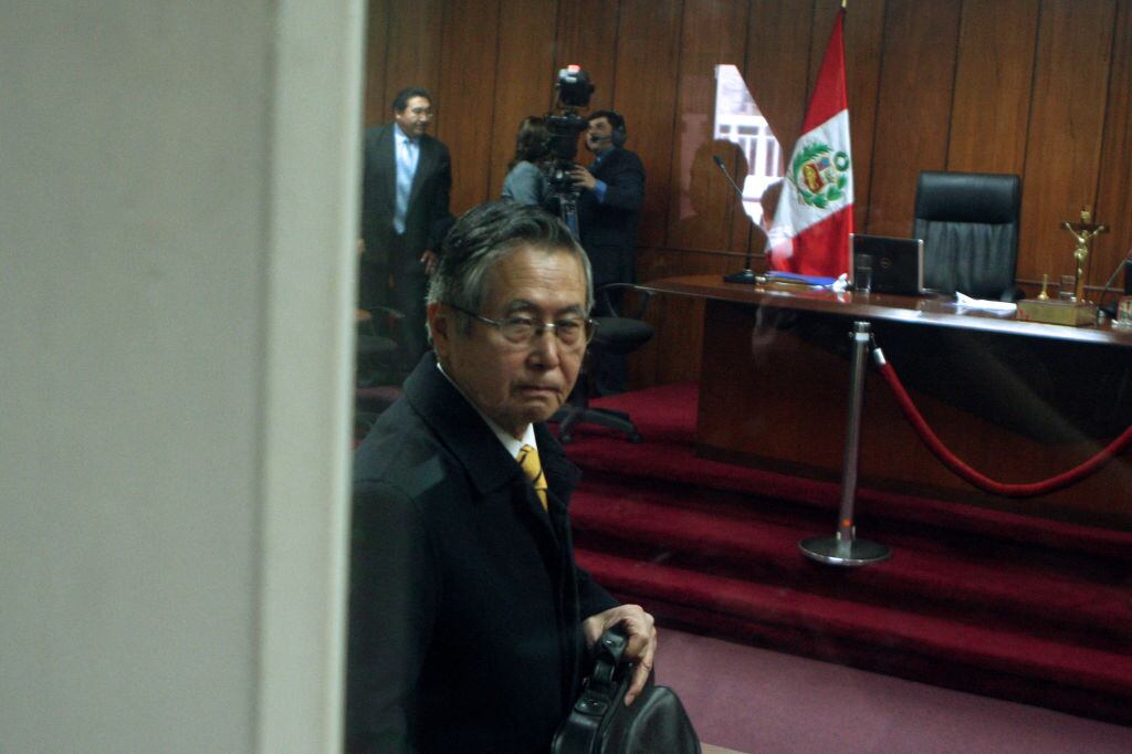 Getty Images | Imagen de archivo del exdictador de Perú, Alberto Fujimori.