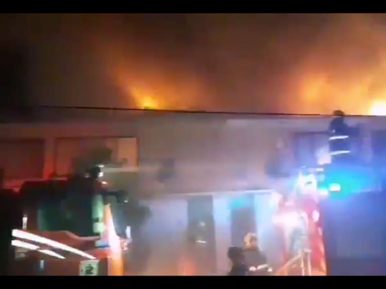 Incendio en Penco destruyó seis viviendas y puso en riesgo a colegio