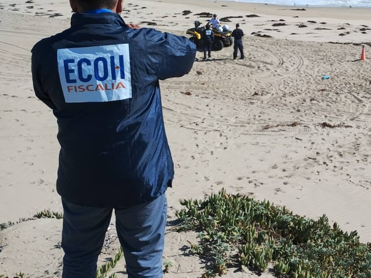 Encuentran cadáver en playa de Los Vilos: PDI está a cargo de la investigación