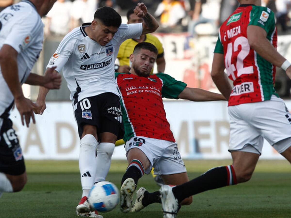 Palestino sacó a relucir su chapa de líder ante Colo Colo en el Monumental, pero no le alcanzó para llevarse el triunfo
