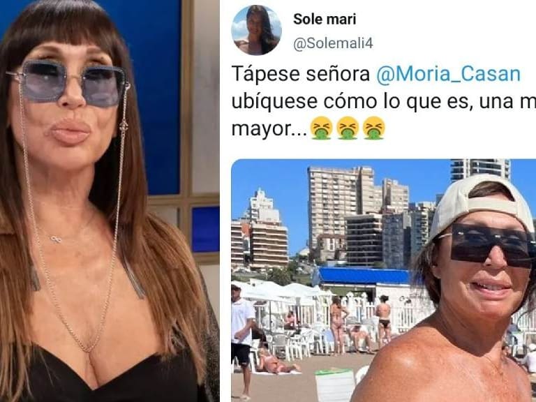 Moria Casán responde a las críticas por usar bikini a sus 76 años: «La libertad pasa por elegirse siempre»