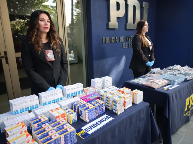 Fiscalía y PDI incautan 50 toneladas de fármacos ilegales