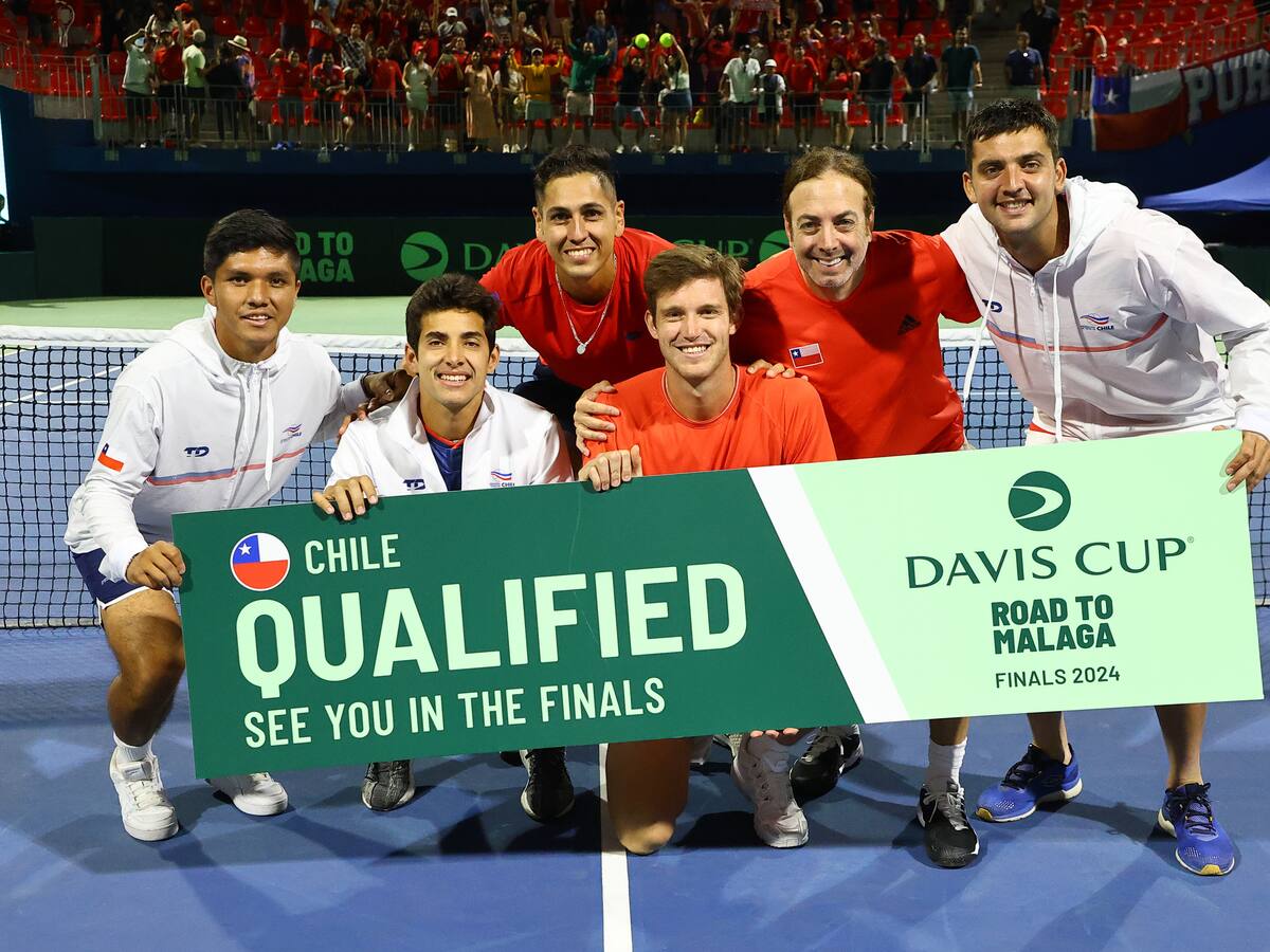 Chile jugará en una de ellas: estas son las cuatro sedes elegidas para las Finales de la Copa Davis 2024