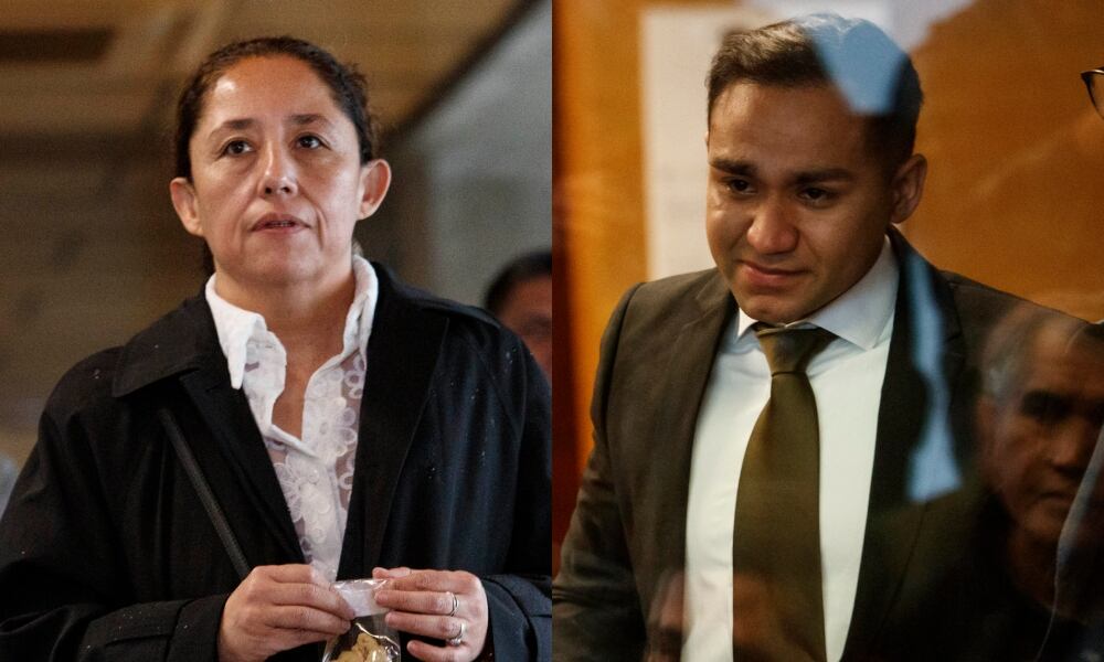 Agencia Uno | La fiscal Ximena Chong y el excarabinero Sebastián Zamora
