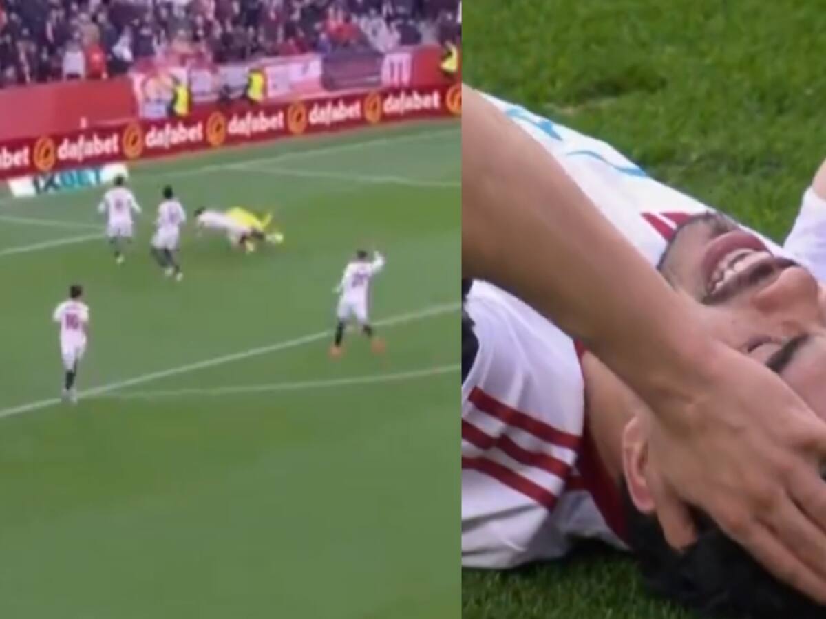 El insólito penal de Gabriel Suazo en la última jugada de partido que casi condena al Sevilla