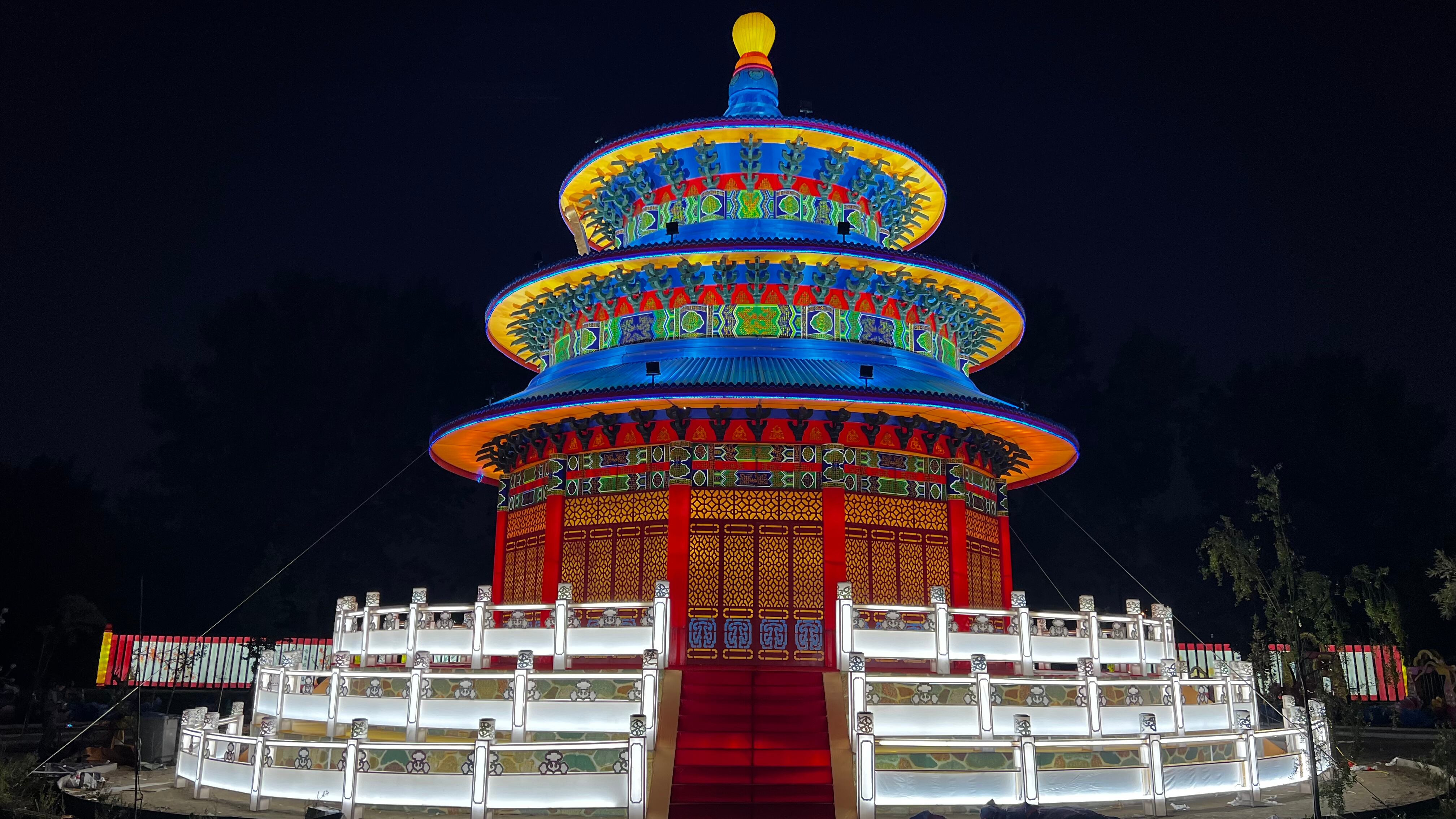 Cedida | Templo del Cielo del Festival de Luces Chinas Tianfu