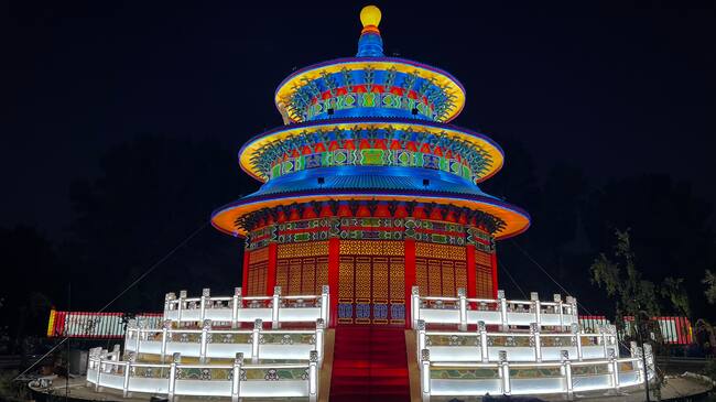 Cedida | Templo del Cielo del Festival de Luces Chinas Tianfu
