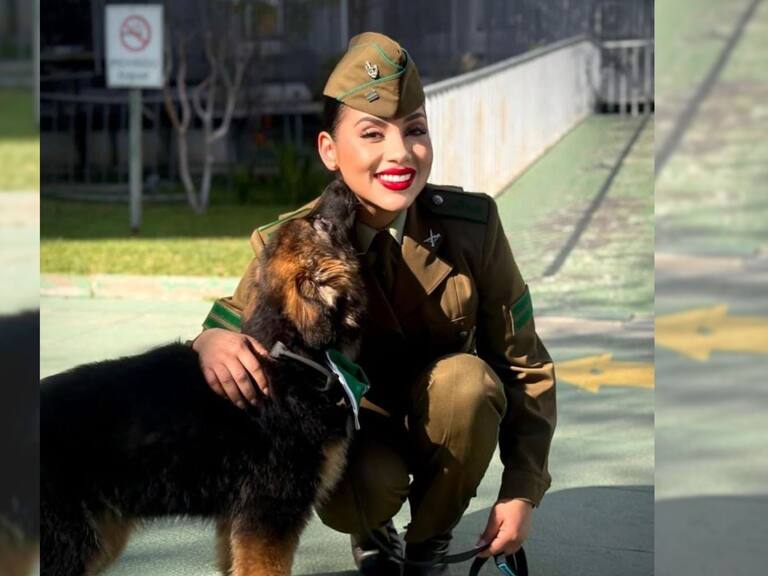 Instructora de perros policiales: quién era la carabinera que murió tras choque y sin recibir auxilio en Santiago