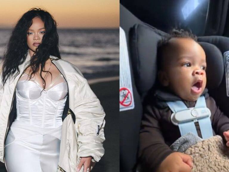 El primer video de Rihanna en TikTok es una grabación de su hijo: muestra a su bebé por primera vez