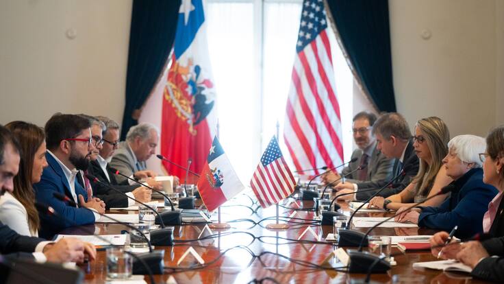 Presidente Boric se reúne con secretaria del Tesoro de Estados Unidos para “seguir potenciando la relación económica”