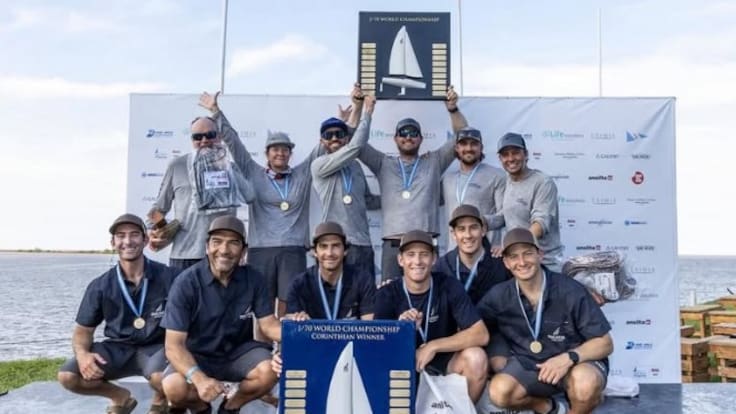 Embarcación chilena se coronó campeona mundial en la clase J70 de la vela