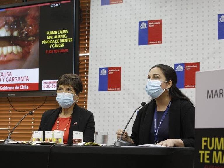 Minsal presentó nuevas advertencias para productos de tabaco: cuatro nuevas imágenes mostraran los efectos nocivos del cigarrillo