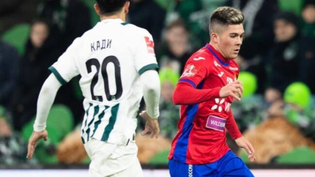 Felipe Méndez sufre en el regreso del CSKA Moscú a la Premier League de Rusia