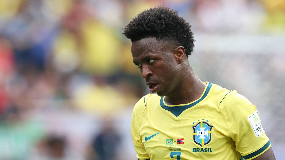 Vinicius Junior pide disculpas por la eliminación de Brasil del Mundial 2026: “La frustración es abrumadora”