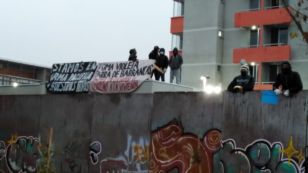 Protesta en Cerro Navia
