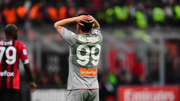 Milan se impuso al Genoa de Pablo Galdames por la Serie A