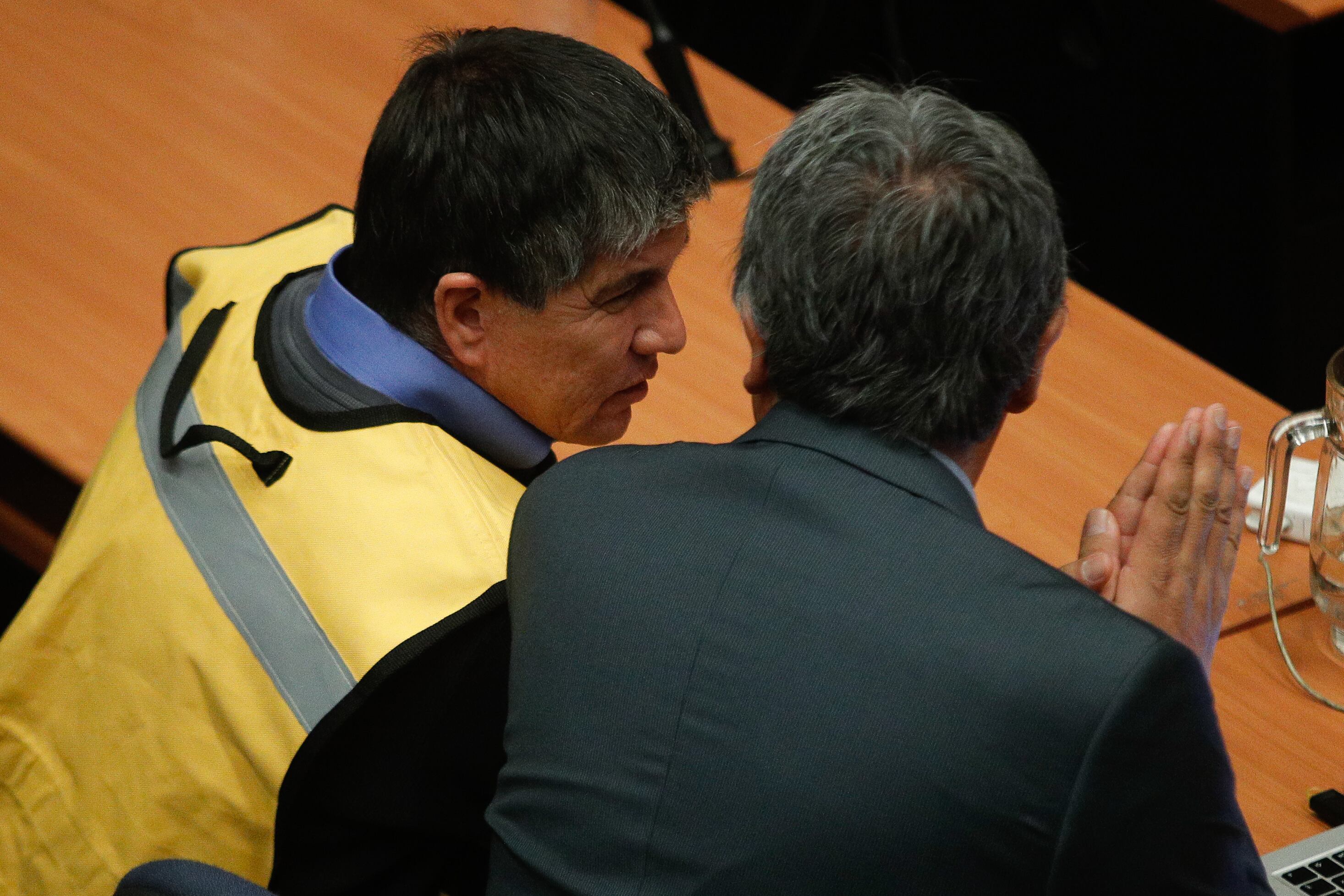 02 DE ABRIL DE 2025 / SANTIAGOSe mantiene en prisión preventiva Manuel Monsalve luego que el tribunal indicara que existe peligro de fuga
FOTO: DIEGO MARTIN / AGENCIAUNO