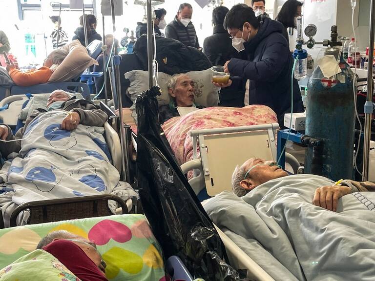 China reconoce casi 60 mil muertos en un mes por una nueva ola de covid