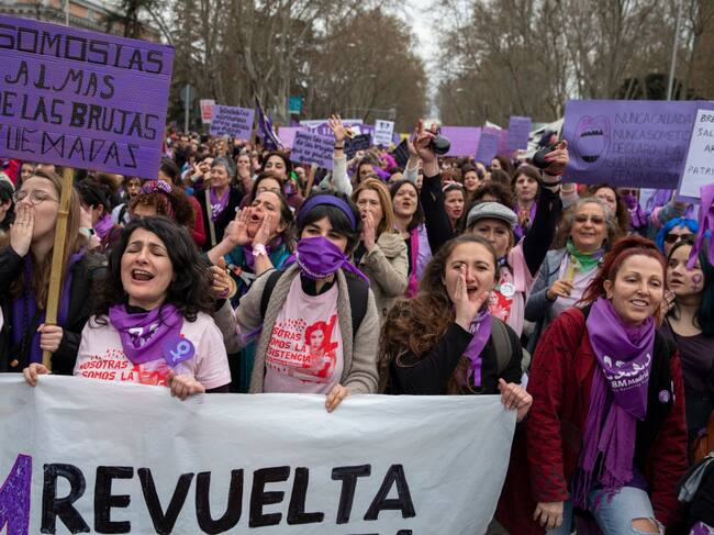 Marcha feminista en España de 2020