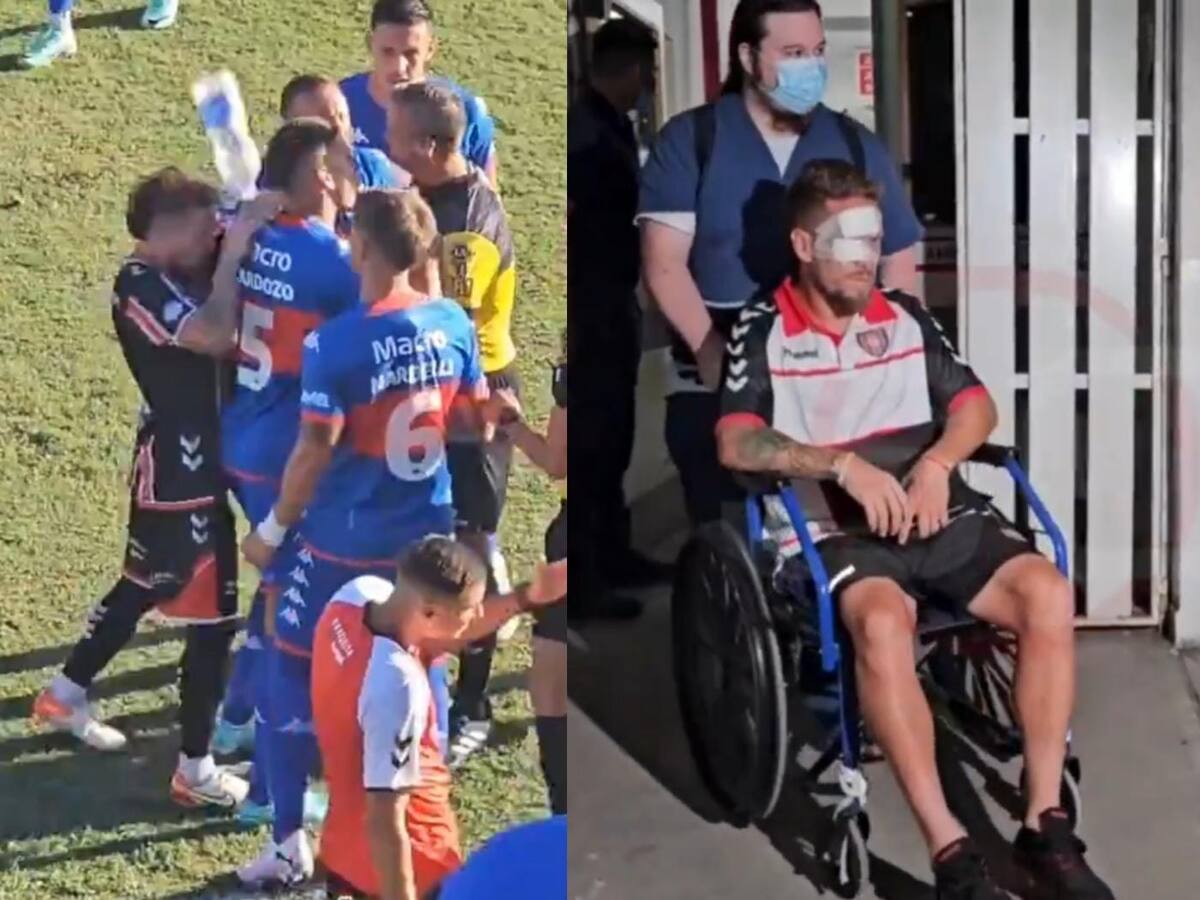 Castigo ejemplar: hincha argentino recibe durísima sanción por arrojarle una botella a un jugador rival